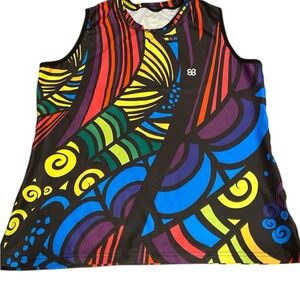 Vibrant Multicolor Women's Tank Top